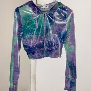 TicToc Tie Dye Matching Sweatsuit Small